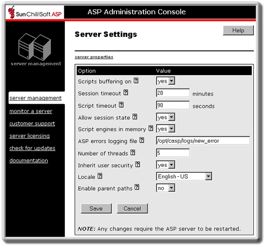 Asp Server